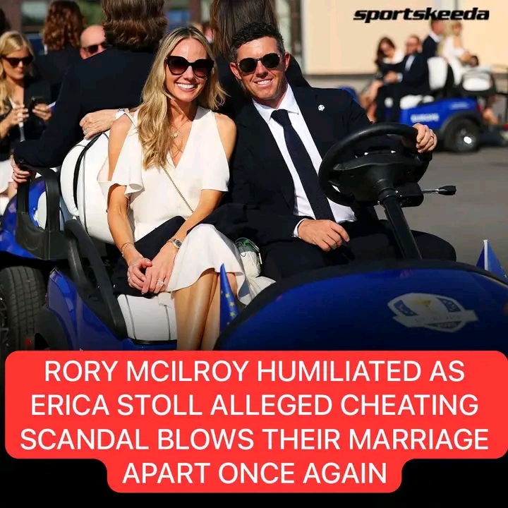 Rory Mcilroy Faces Humiliation As Erica Stoll’s Alleged Cheating Scandal Blows Their Marriage Apart Once Again. Full Details 
