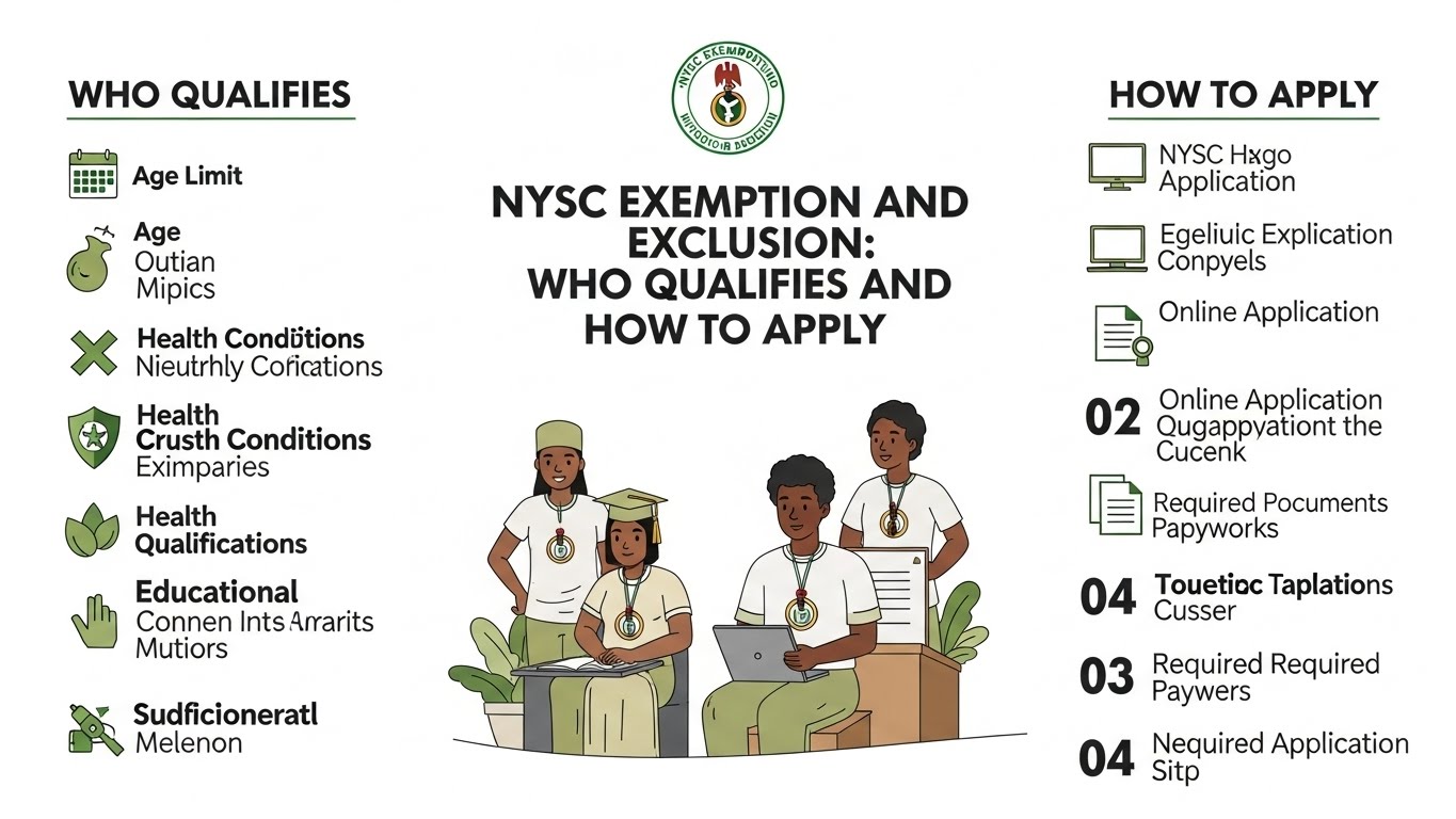 NYSC Exemption and Exclusion: Who Qualifies and How to Apply