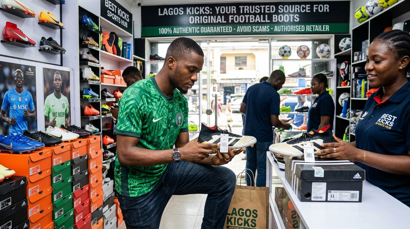 Where to Buy Original Football Boots in Nigeria Without Getting Scammed