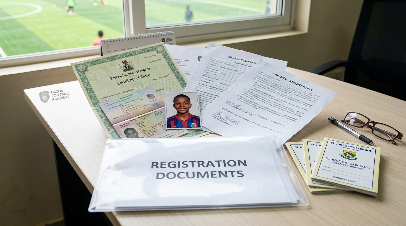 What Documents Do You Need to Register Your Child in a Football Academy in Nigeria?