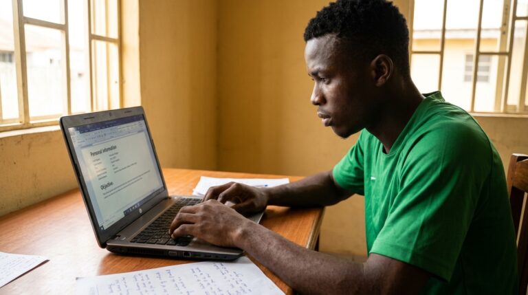 How to Write a Football CV as a Young Nigerian Player